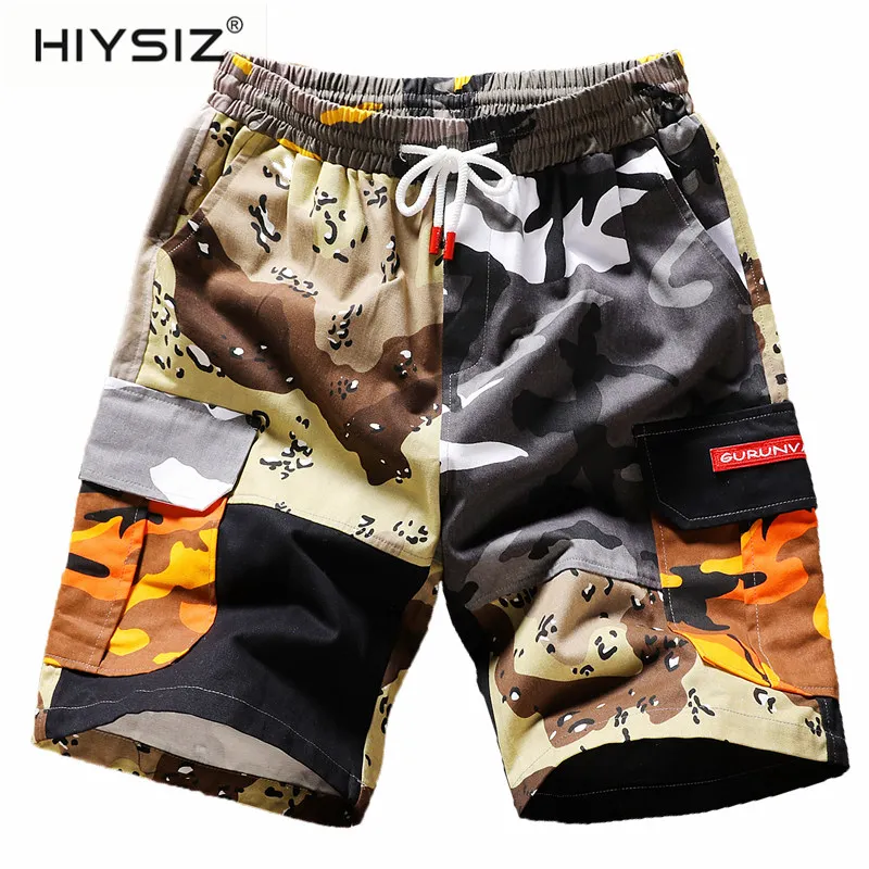 HIYSIZ новые шорты 2019 Повседневная Уличная одежда брендовый модный тренд уличная