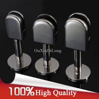 high quality 4pcs stainless steel glass support holder clamp clips glass screen fixed brackets for 46mm810mm1012mm glass