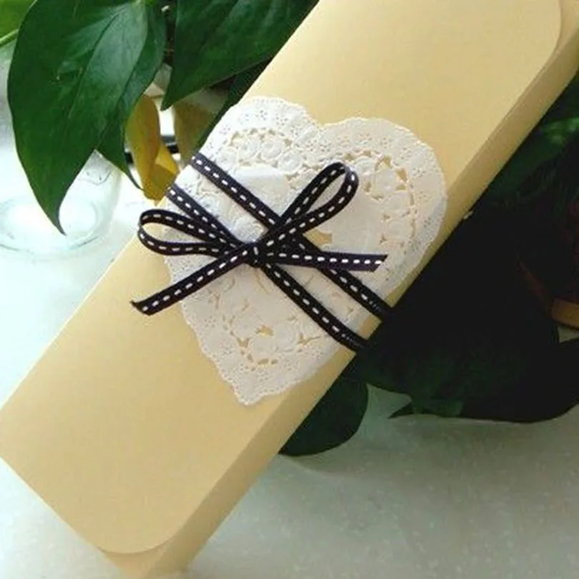 200pc 4''inch Heart Shape Paper Lace Doilies Wedding Valentines Day lovers Coasters romantic Placemat Craft Table Decor gifts | Дом и