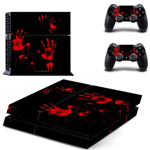 DPTM1915 С изображением дедпула из комиксов Марвел пленка наклейка для PS4 виниловая наклейка, стикер для Playstation 4 консоли и 2 контроллеры PS4 Стикеры - Цвет: DPTM1915