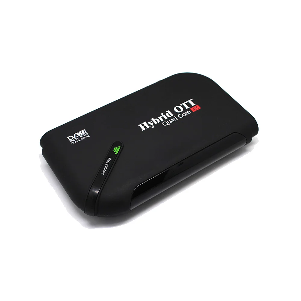 Горячая Android 7 1 DVB T2 android tv box 4 ядра OTT/DVB BT4.0 H.265/MPEG ТВ тюнер к Smart Декодер каналов