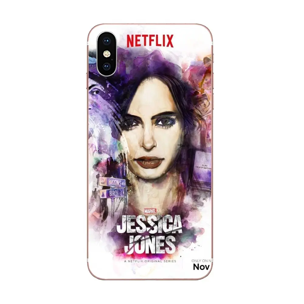 Мягкие чехлы из ТПУ кожи чехол Джессика Джонс коллаж для Galaxy J1 J2 J3 J330 J4 J5 J6 J7 J730 J8 2015