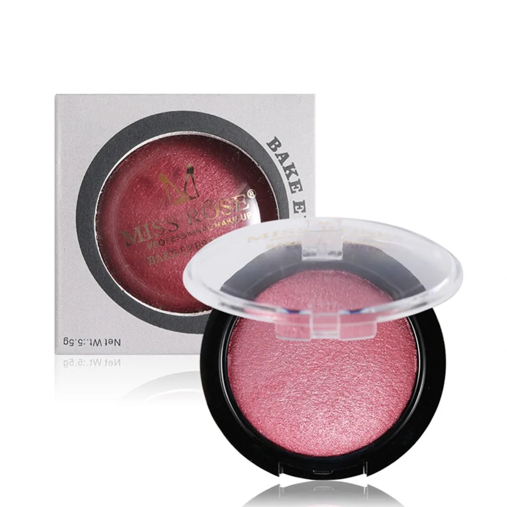Miss Rose одноцветная палитра запеченных теней комплект подводок для глаз мерцающие