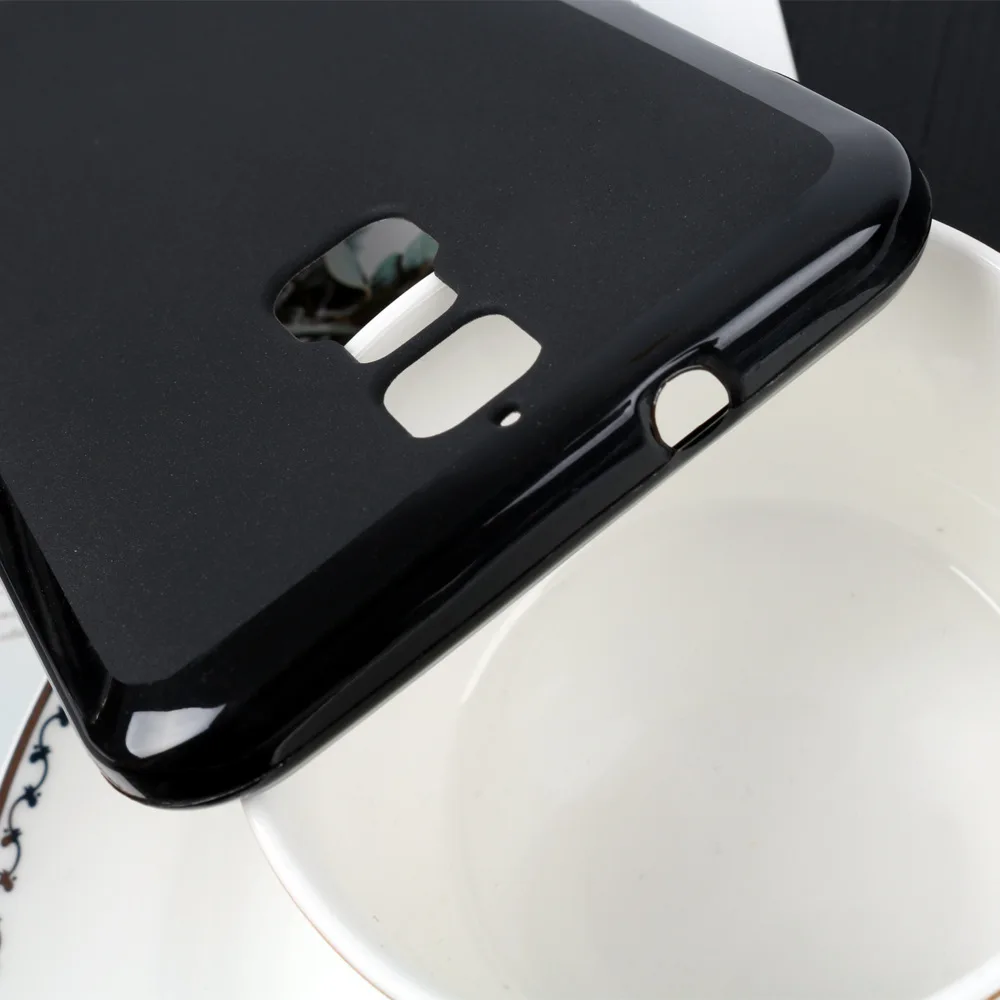 Силиконовый чехол для zte Blade A610 плюс наполовину прозрачный Кристальный мягкий