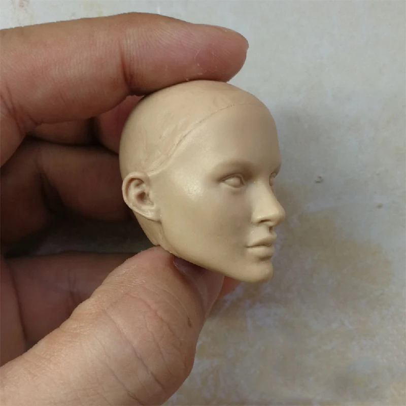 1/6 Natalie Portman Hershlag Неокрашенная головка для женского тела 12''|Игровые фигурки и