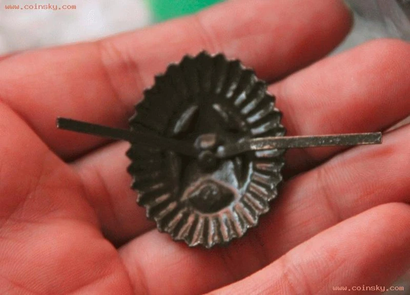 Original Soviet Afghan War Field Army Officer Insignia Badge Communist Party Cockade Serving Time 1970-1991 | Дом и сад