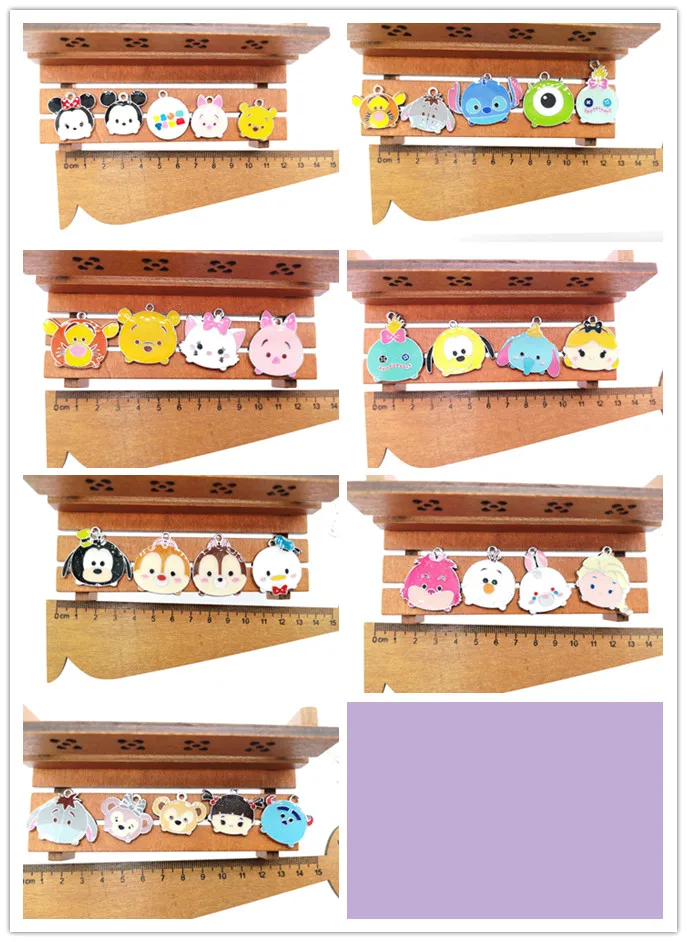 Эмалированное ожерелье 10 шт. с изображением мультяшного Микки Минни Marie кота глаз