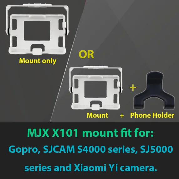 Фото MJX X101 заказ Крепление камеры рамка для drone quadcopter подходит Gopro Перейти pro) SJCam Sj4000 SJ5000 MJX X101 заказ Крепление камеры рамка для drone quadcopter подходит Gopro Перейти pro) SJCam Sj4000 SJ5000