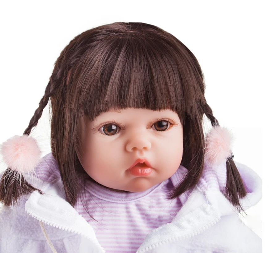 55 см силиконовые куклы Reborn Baby 22 дюйма Новая мода реалистичные очаровательные