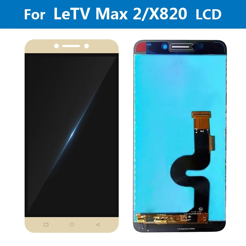 5," для Letv LeEco Max 2X820 lcd сенсорный экран Max2 X821 X822 X829 дисплей Панель дигитайзер Запасные части бесплатный подарок