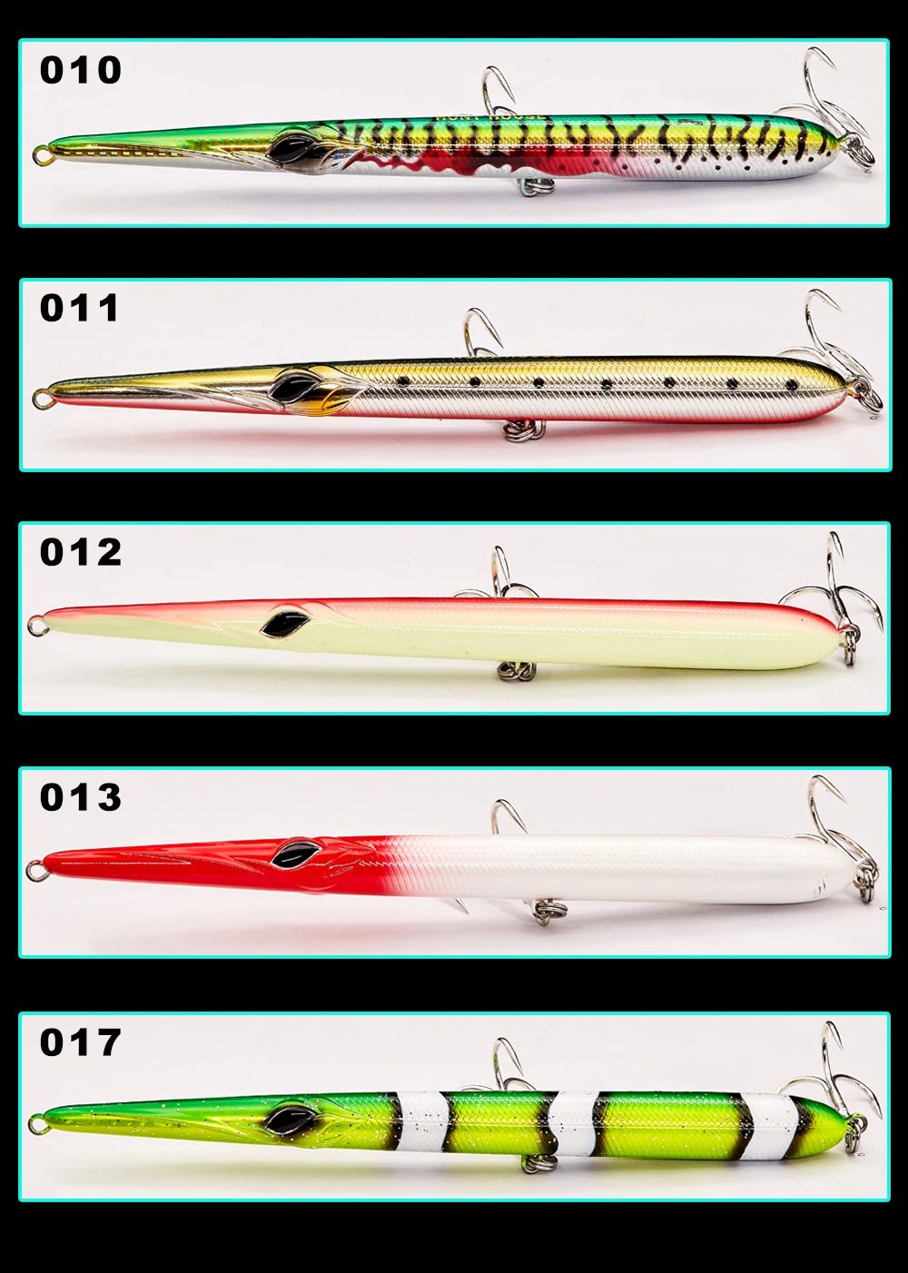 Hunthouse stylo 210 рыболовные приманки карандаш 205 мм 31/36 г длинный Литой карандаш stickbaits плавающий оседающая на дно приманка игла красивый