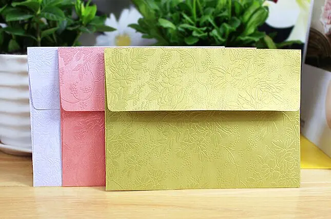 17 5*12 5 см 120gsm Высокое качество 50 шт./лот пригласительный конверт ярко розовый и