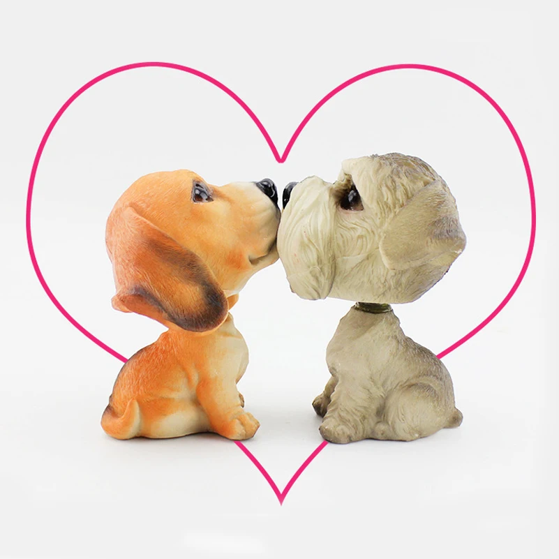 Домашний Декор качая головой игрушка Искусства и ремесла Мультфильм кивнув