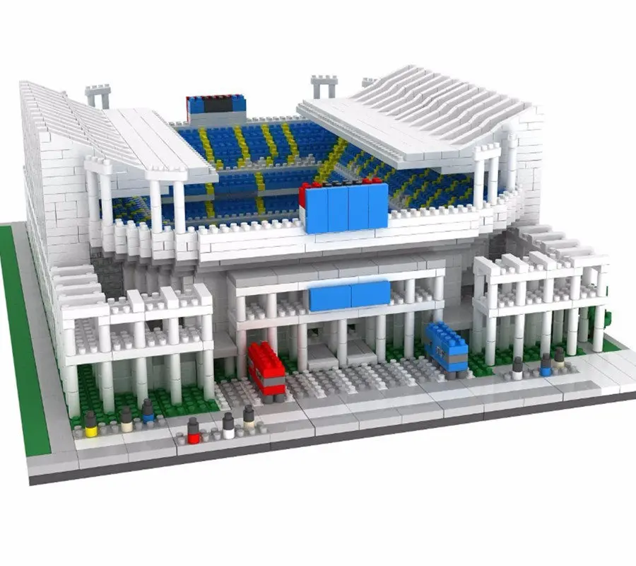 YZ 065 всемирно известный клуб Реал Мадрид футбольное поле стадион 3D модель Мини