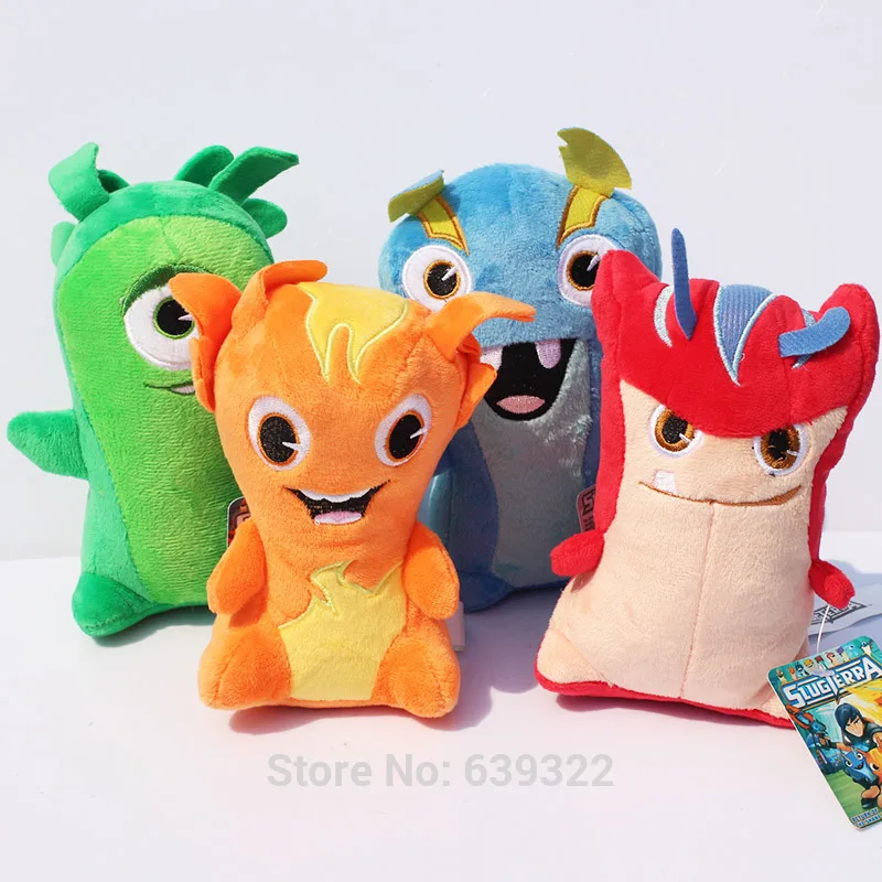 Новые 4 шт./лот 6 &quot15 см Slugterra плюшевые игрушки мягкие куклы для детей подарок с