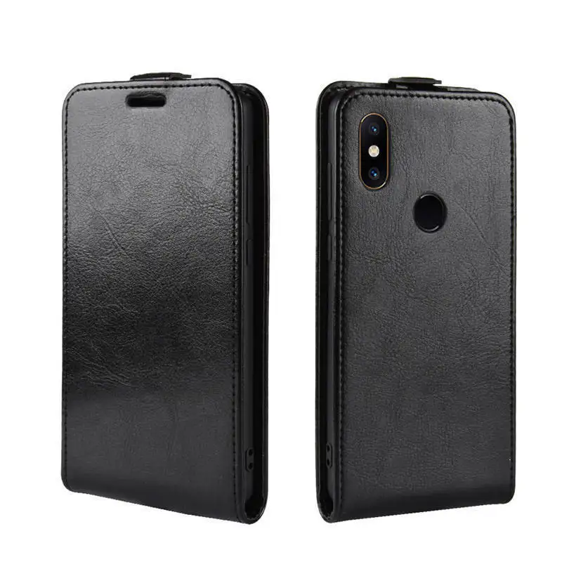 Откидной Вертикальный чехол-книжка для Xiaomi Redmi S2 чехол с крышкой вверх/вниз