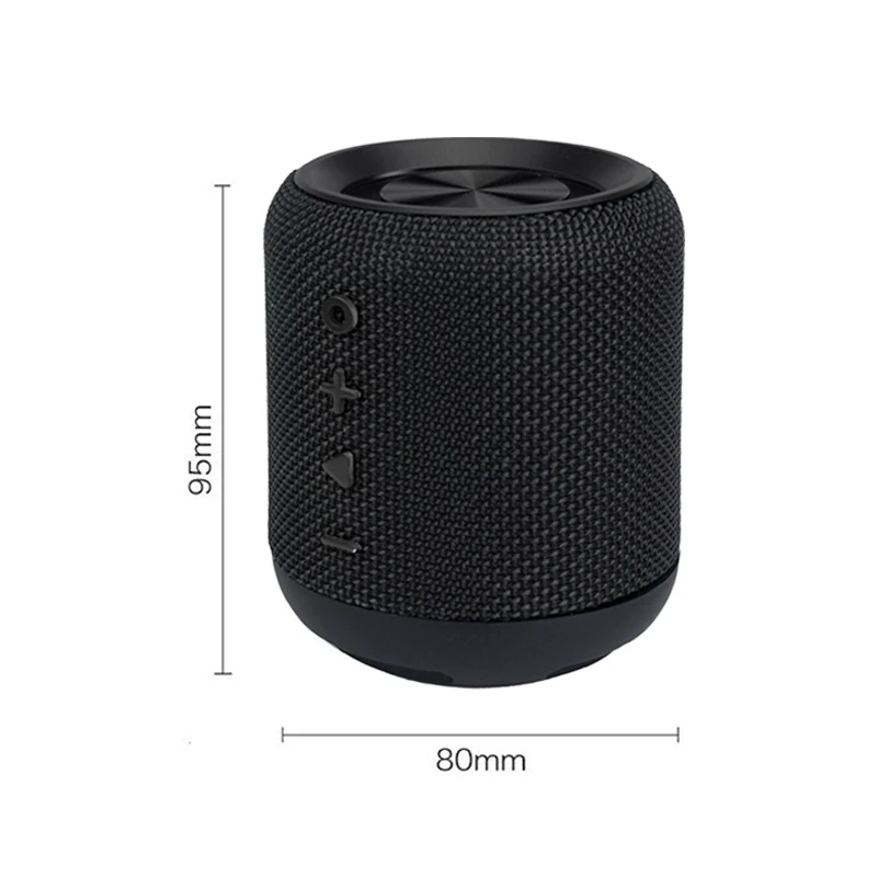 Портативный беспроводной Bluetooth мини динамик Водонепроницаемый Bluetooth бас колонка с громким стерео звуком для дома и на открытом воздухе U диск