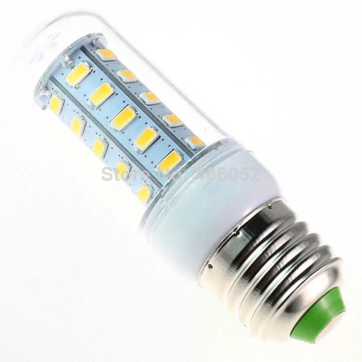 20 шт./лот SMD 5730 Chip E27 LED 220V 12W Led light Corn lamp 36 светодиодов высокая яркость