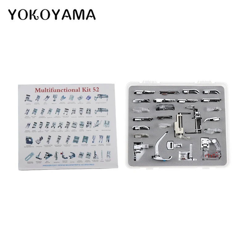 Набор прижимных лапок для швейных машин YOKOYAMA 30/32/42/52/62 шт.|sewing kit|set footsewing set |