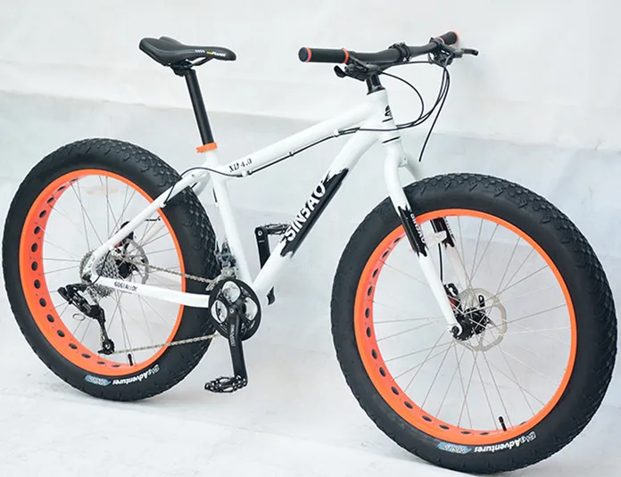 SINBAO Топ Qualtiy 26 ''Снег велосипед 4 0 широкие шины Алюминий сплава рама Sram