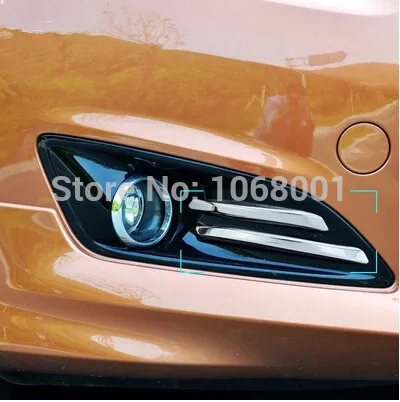 Color My Life ABS Highlight Front Fog Lamps Light Decorative Frame Trim Sticker Case for Ford New Fiesta 2014 - 2016 | Автомобили и