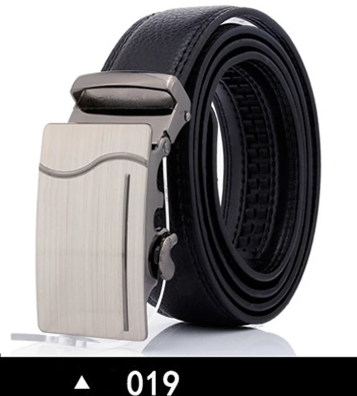 019 Мужской ремень из искусственной кожи, мужские ремни, Cintos Masculinos Ceinture Homme De Lux Cinta Kemerler Cinto Cinturones Riem - Цвет: 019