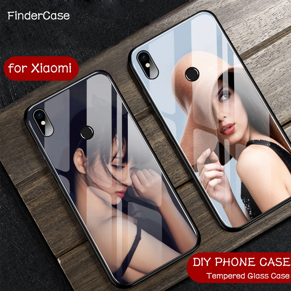 Чехол Finder DIY чехол для Xiaomi mi 9 чехол жесткий чехол для телефона из закаленного стекла для mi x 2 2s 3 mi 6 8 se lite Max 3 mi 5 5S play