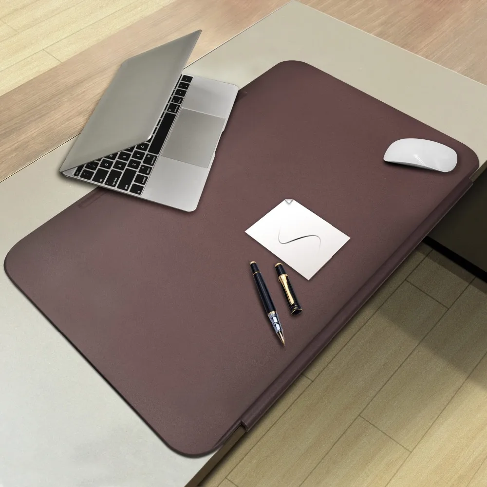 68x40cm Desk Pads TPU Mate Blotters with Fixation Lip Comfortable Writing Pad Keyboard Mat Mouse for Office&ampHome Brown | Компьютеры и