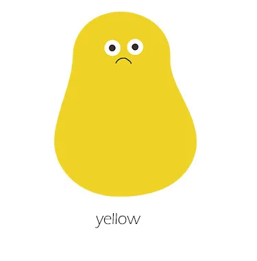 yellow Kawaii Милая наклейка для глаз, маркеры, закладки, блокнот, список повесток дня, клейкая бумага для заметок, Канцтовары, офисные принадлежности Papeleria sl1751 - Цвет: yellow