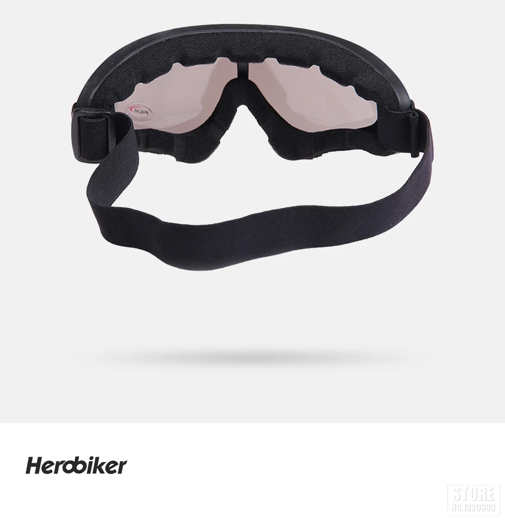 HEROBIKER мотоциклетная маска, маска для лица, Балаклава, лыжные очки, для улицы, байкера, велосипеда, велосипедная маска для лица, мотоцикл+ красочные очки