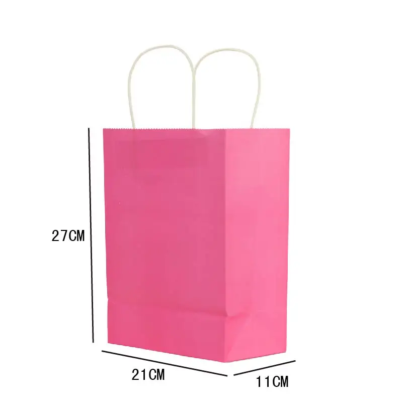 Красочный подарочный пакет белые крафт-бумажные пакеты для свадебной вечеринки