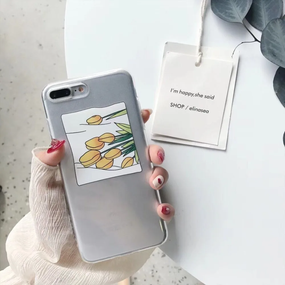 Для iphone X XS XR XSMAX чехол Роскошные цветы прозрачные винтажные ТПУ Силиконовые чехлы