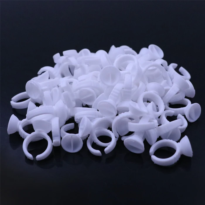 100 шт разделитель пластиковое кольцо Держатели Чернил крышки для перманентного