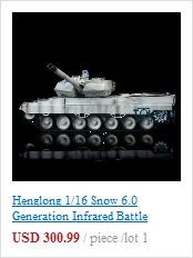 Henglong 1/16 зеленый 6,0 версия инфракрасный боевой Leopard2A6 rc Танк 3889 отдача ствола металлический трек Резина TH12771