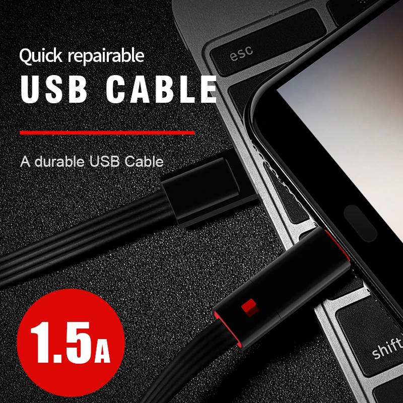 Ремонту кабель для зарядки или передачи данных со штекером быстрого ремонта