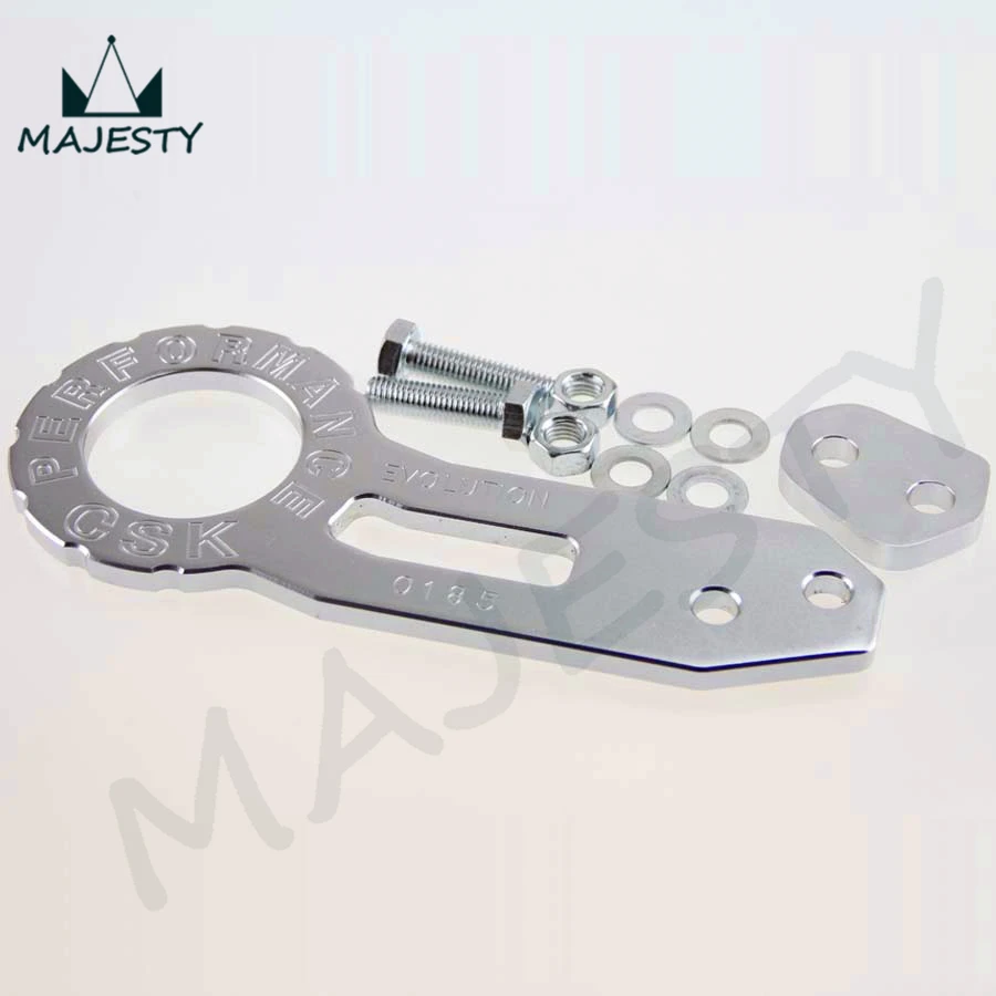 JDM Универсальный задний гоночный буксировочный крюк для прицепа из