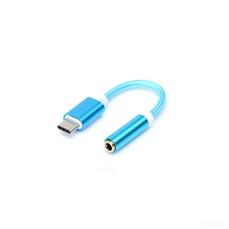 Адаптер для наушников с разъемом типа C на 3 5 мм USB 1 Type-C AUX аудио разъем переходник
