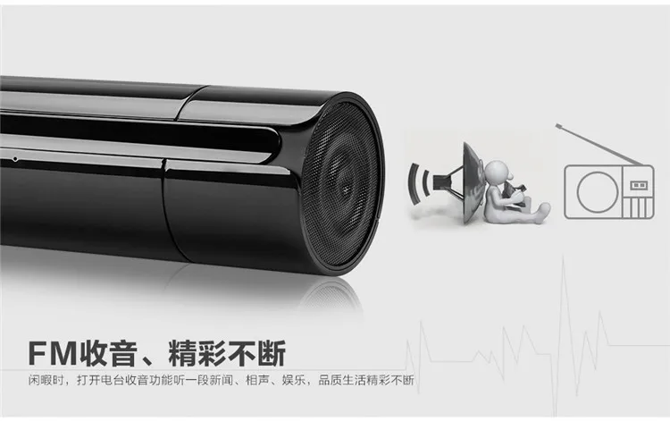 Портативный беспроводной Bluetooth динамик Многофункциональный USB зарядка сенсорный экран открытый Bluetooth динамик стерео бас-эффект TF карта