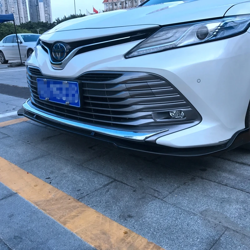 Для toyota camry передний бампер диффузор протектор для- camry CC обвес бампер задняя Лопата губы задний спойлер