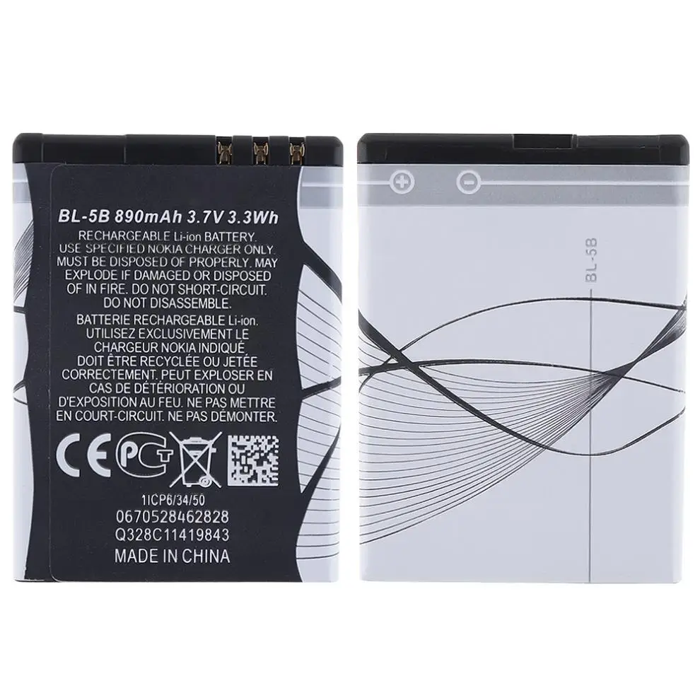 3 7 V 890mAh телефон литий ионная аккумуляторная батарея PTC Защита подходит для Nokia 3220