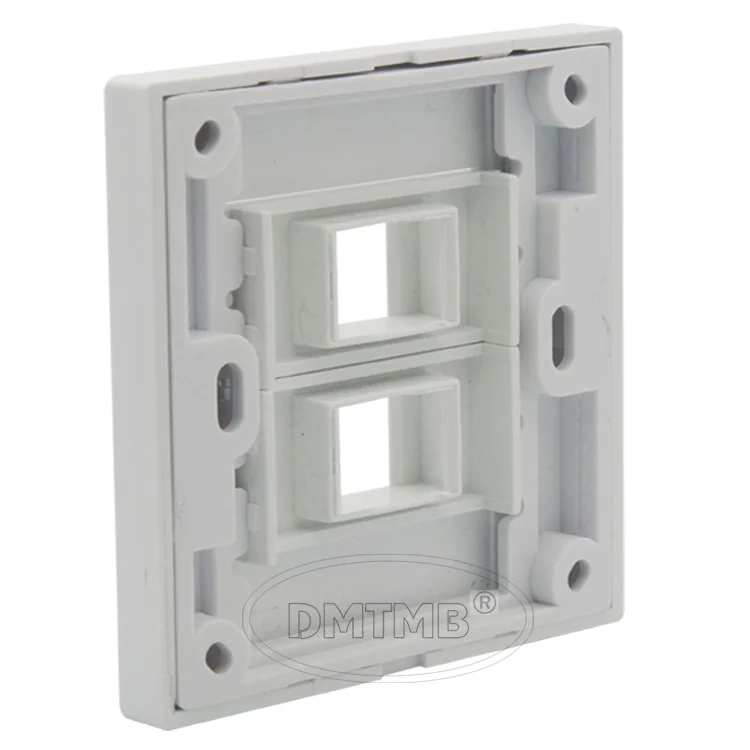 86 настенная пластина лицевая с 2 разъемами keystone|face plate|wall platewall face plate |
