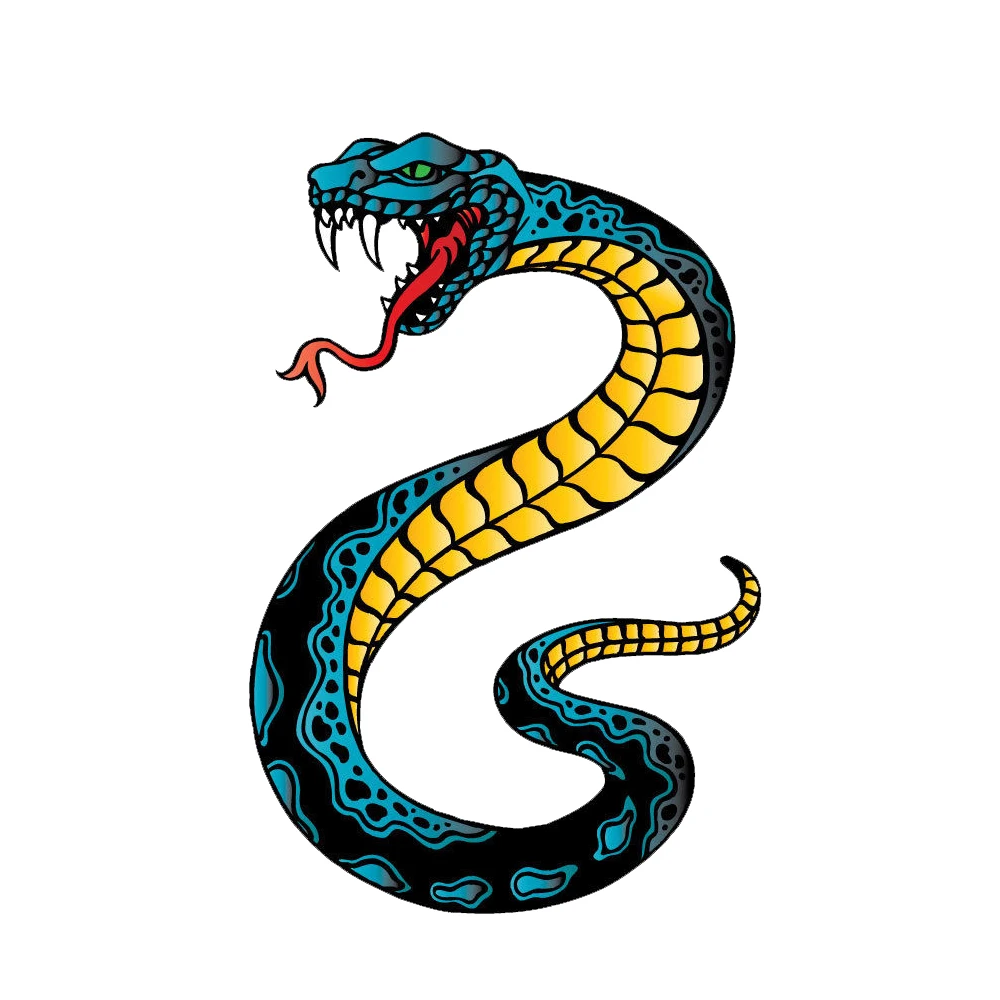 

Cobra Sticker Vinyl Car Laptop Decals Decorative Accessories Car Accessories Cold-blooded Animals