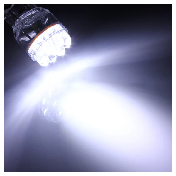

Top quality 2X White T20 7443 7440 9 LEDS Brake Turn Signal Rear Lights Bulbs Lamps DC 12V