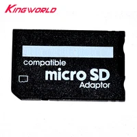 10pcs for micro sd sdhc tf to ms memory stick for pro duo card adapter converter memory stick for p sp 1000 2000 3000