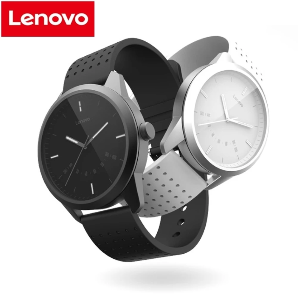 Оригинальные часы lenovo 9 Смарт 5ATM водостойкие умные время движение шаг датчик