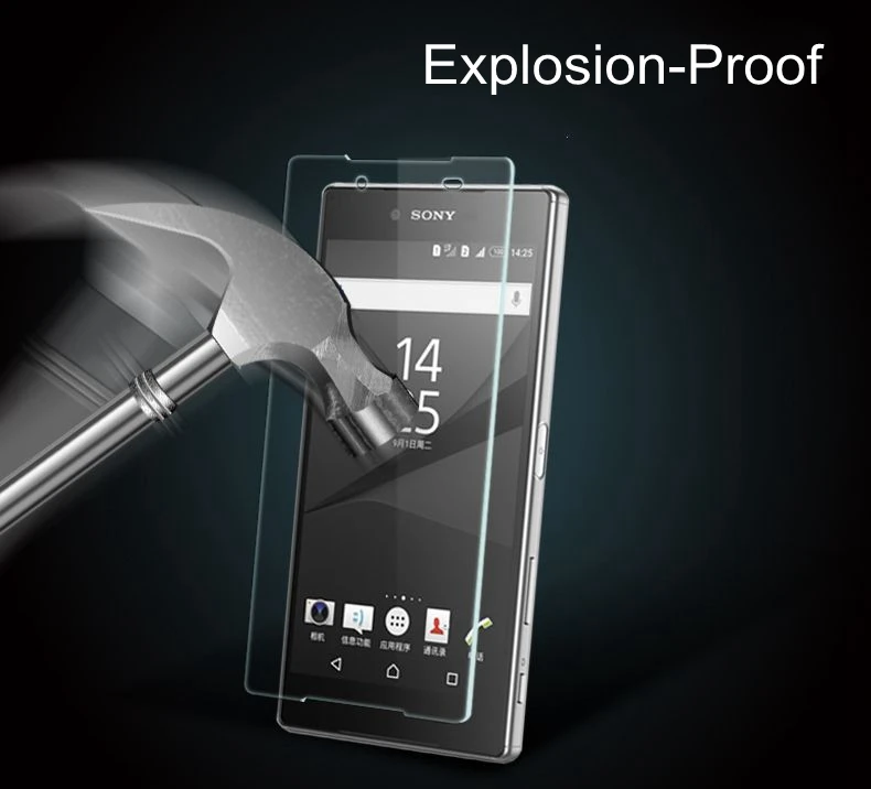 Front Premium Tempered Glass Film Screen Protector For Sony Xperia Z Z1 Z2 Z3 Z4 Z5 Compact Mini 50pcs | Мобильные телефоны и