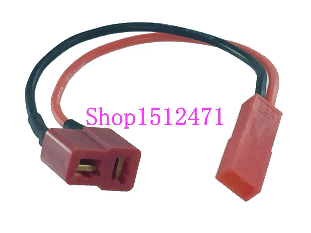 1 шт. Deans Ultra T Plug Female To JST Jack коннектор адаптер 20awg 10 см кабель|t-plug connectors|l connector |