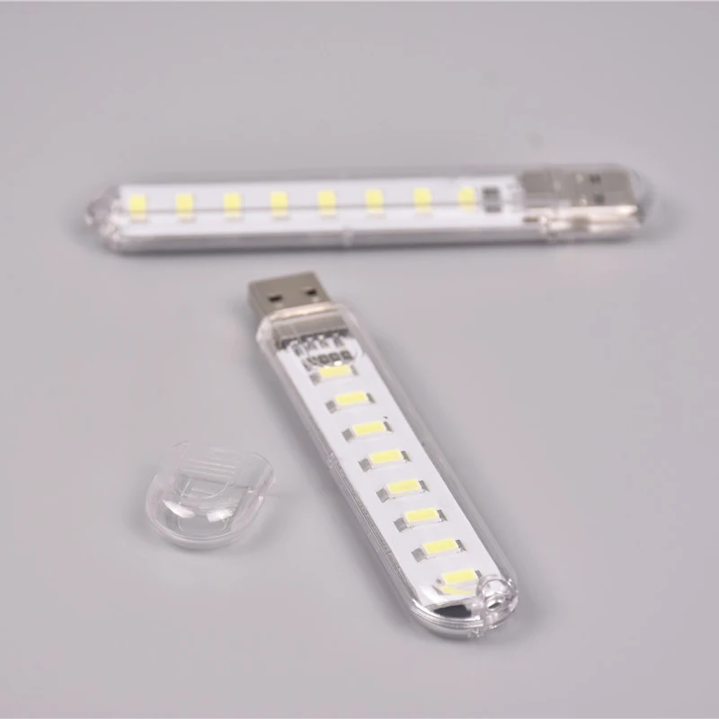 Фонарик мини USB гаджет светодиодный светильник книга s DC5V 8 кемпинг компьютер