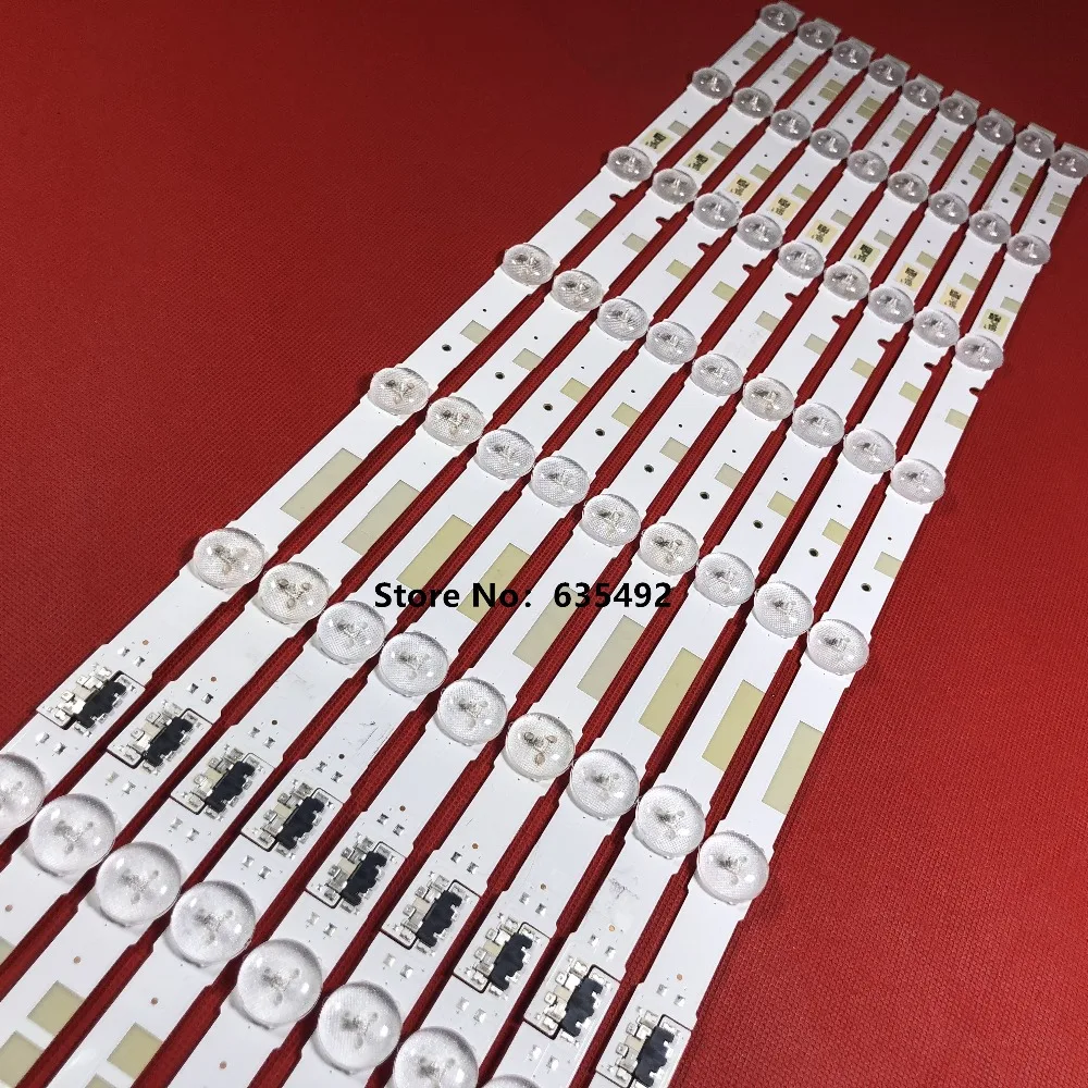 

20pieces LED Backlight strip For Sasung 55" TV UN55JS700DF UE55JU6800KXXU UE55JU6800 V5DR_550SCA_R0 V5DR_550SCB_R0 BN96-38481A