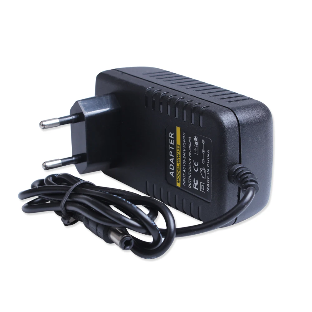 DC 12 V 2A блок питания DC12V адаптер трансформатор AC 110V 220V 240V к вольт конвертер для CCTV